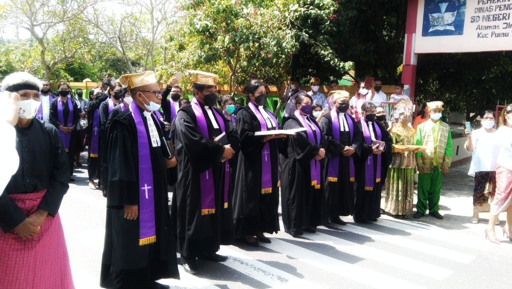 Soa Tabanga Sebagai Gereja Kuning Di Kedaton Ternate