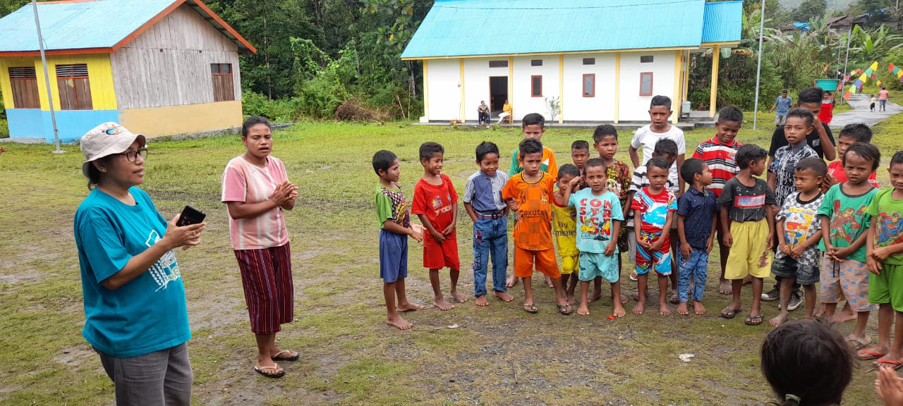 MPH Bercerita Bersama Anak-Anak di Lemanpoli