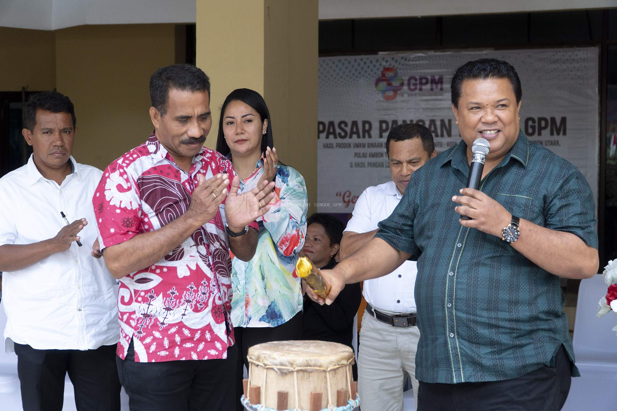 Perkuat Ketahanan Ekonomi Umat, PHBG Sinode GPM Lakukan Kegiatan Pasar Pangan Lokal