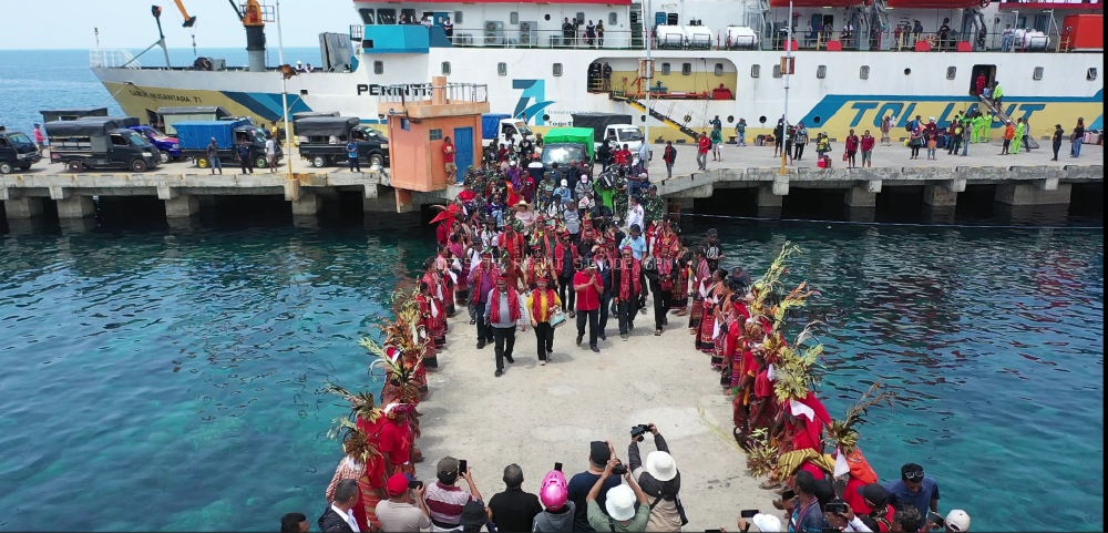 Kedatangan Peserta MPL di bumi Yotowawa Daisuli, Pulau Kisar