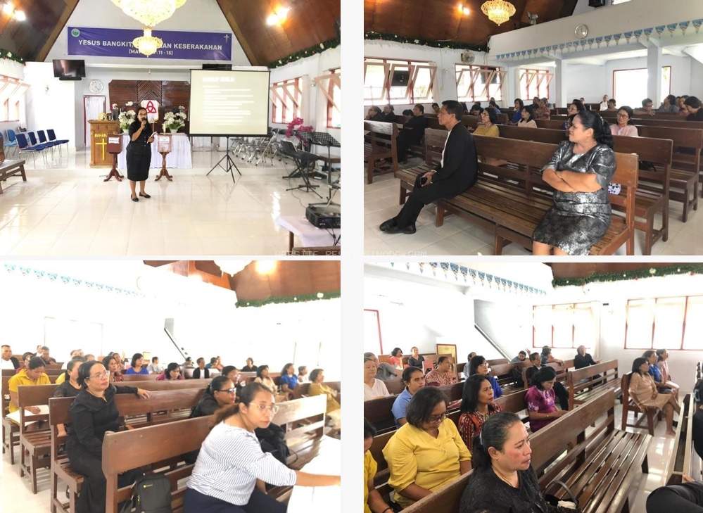 Membina Pemahaman Warga Gereja Jemaat GPM Kategorial TNI AL Mahanaim Melaksanakan Sosialisasi DKG